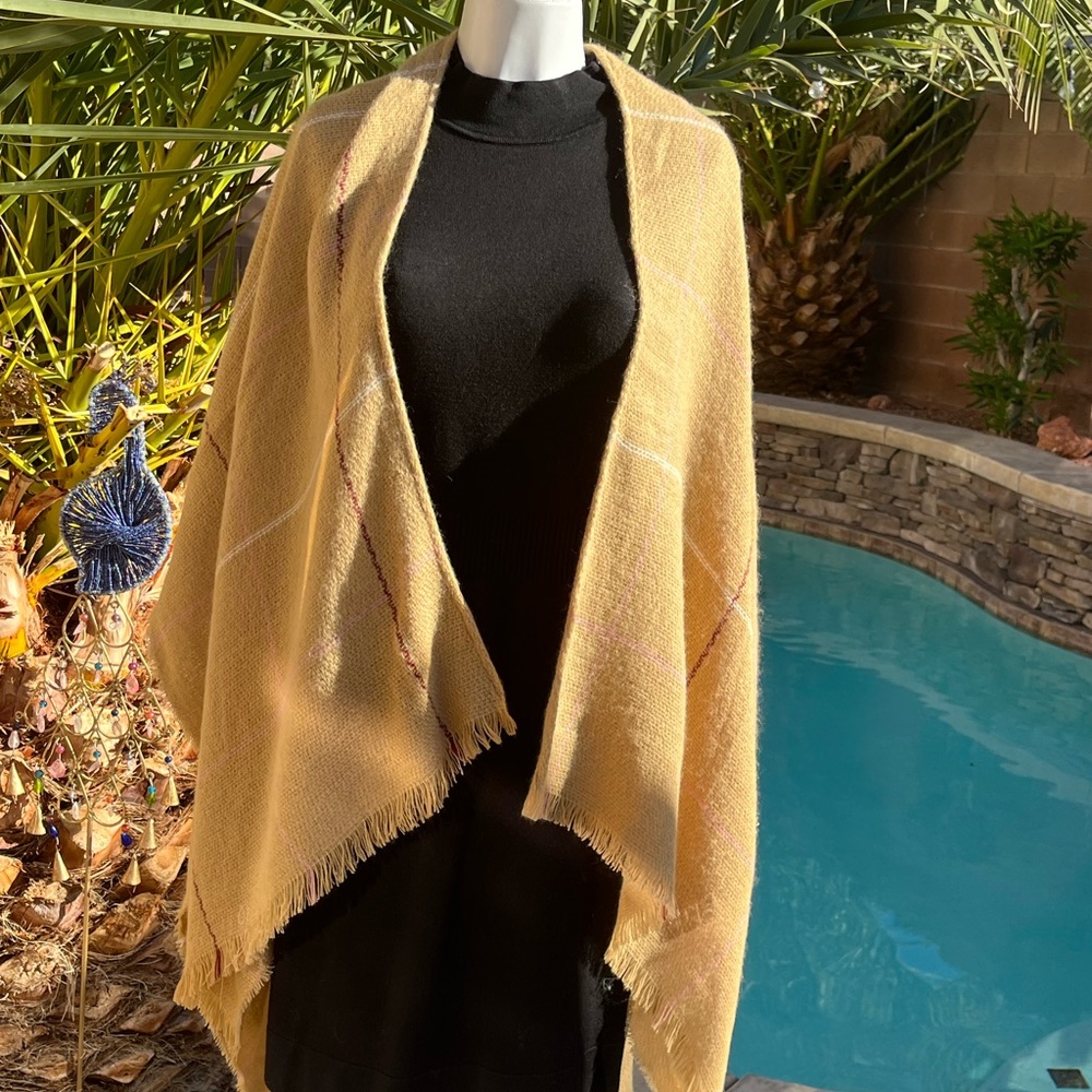NWT HALSTON PONCHO
